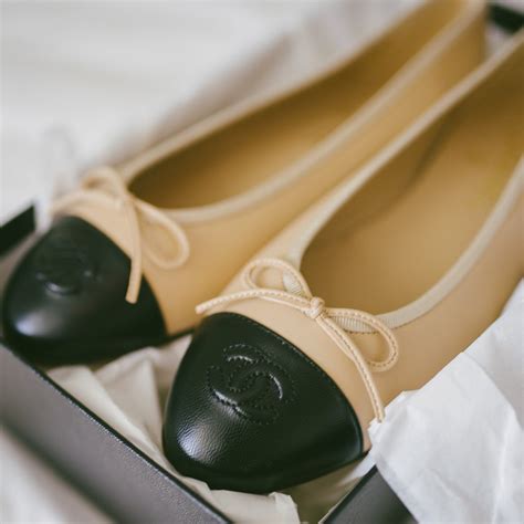 chanel ballet flats real vs fake|chanel ballet shoes review.